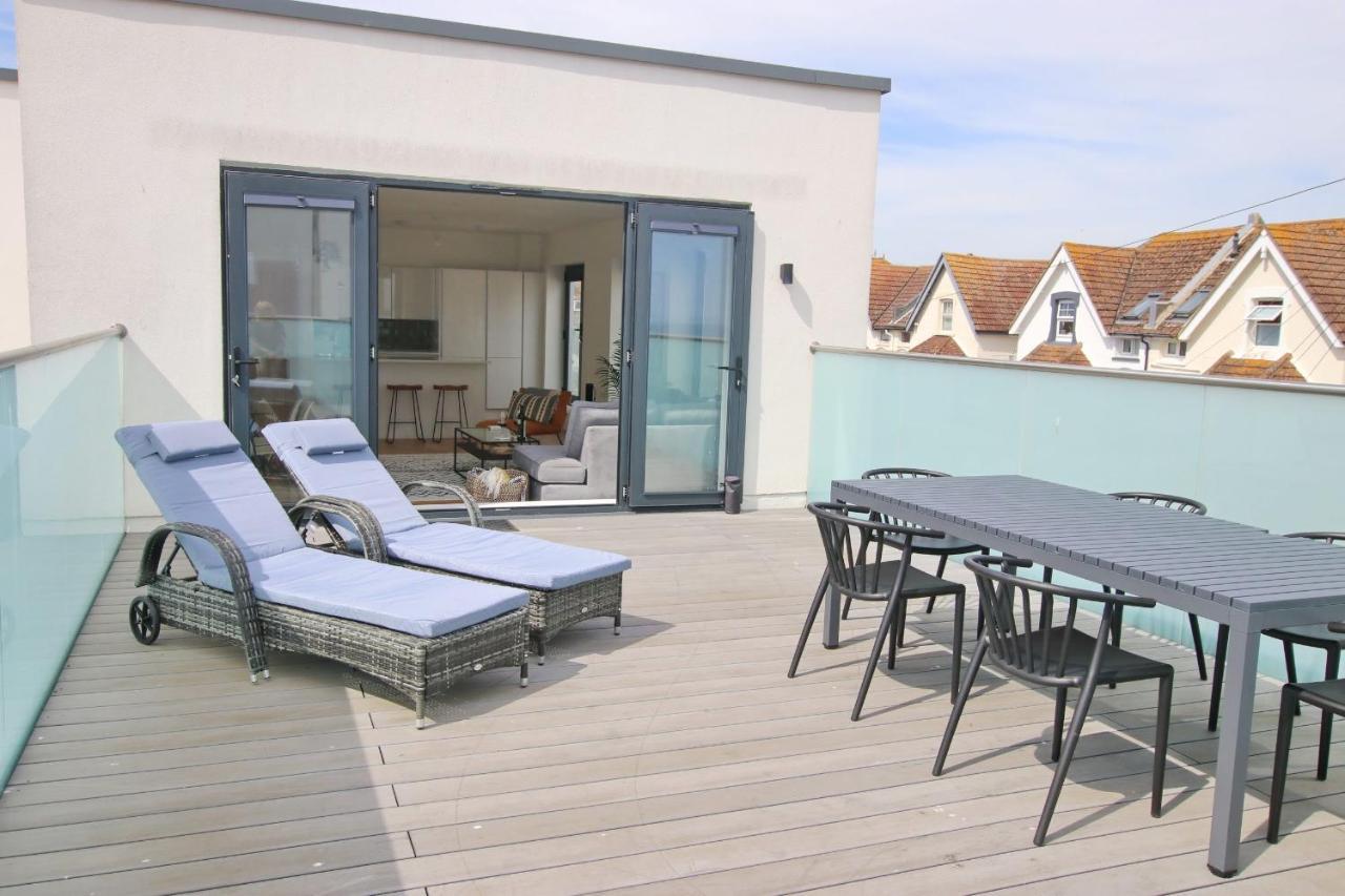 Modern Home For Small Groups By Stones Throw Apartments - Free Parking - Sea View Worthing Esterno foto