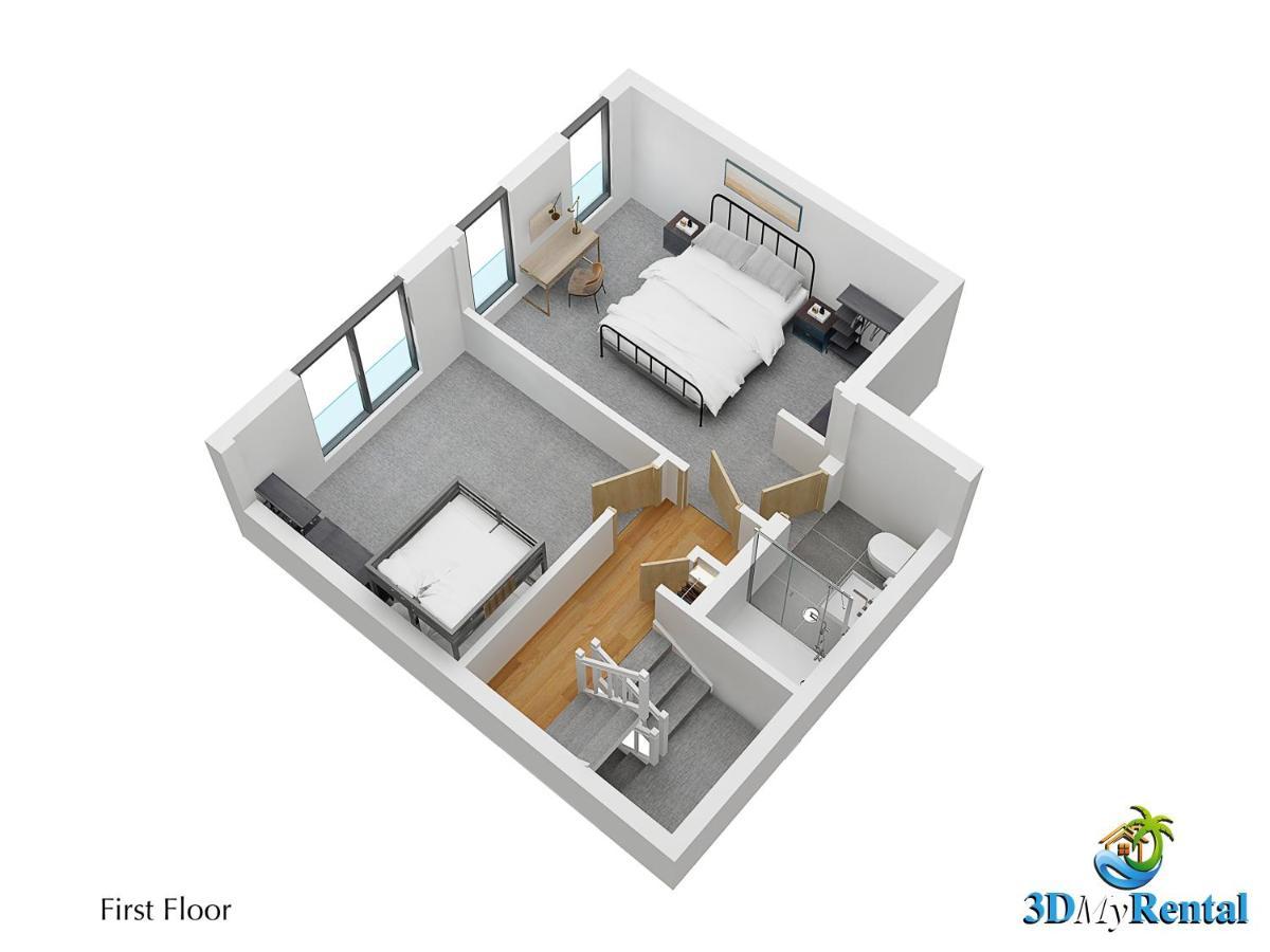 Modern Home For Small Groups By Stones Throw Apartments - Free Parking - Sea View Worthing Esterno foto